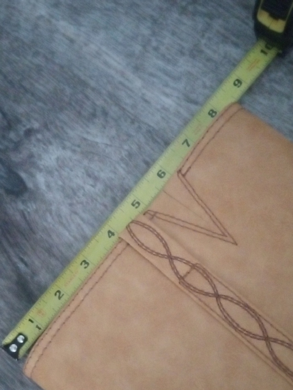 Tan Mid-calf Riding Boots - Picture 7 of 10